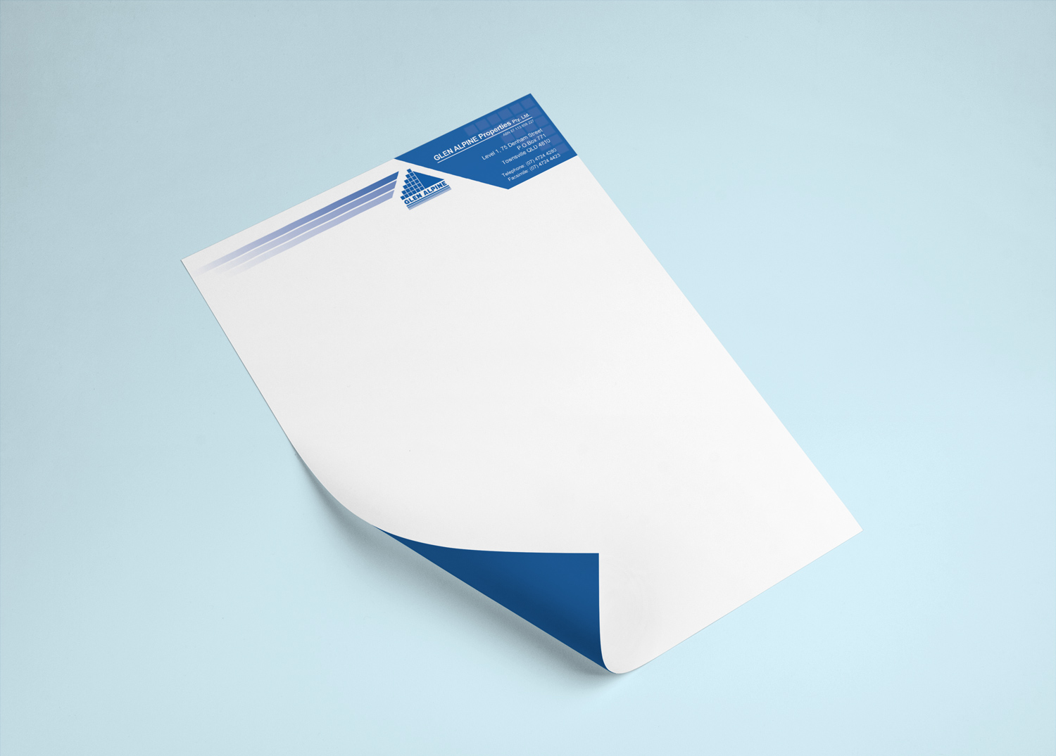 GlenAlpine Letterhead by Martin Tutko