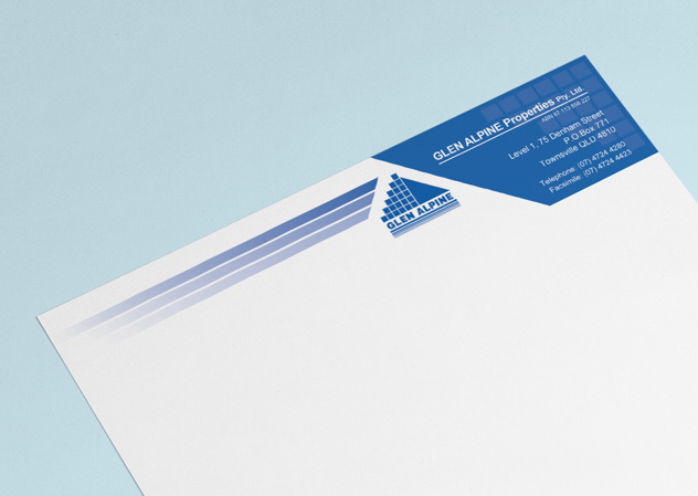 GlenAlpine Letterhead by Martin Tutko