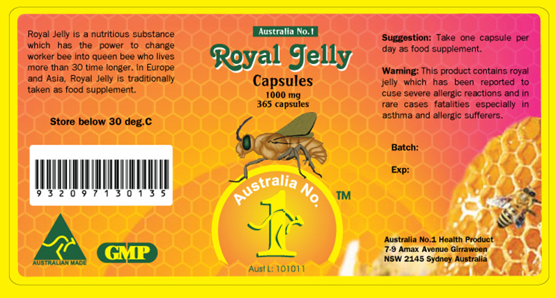 Royal Jelly packaging design by Martin Tutko