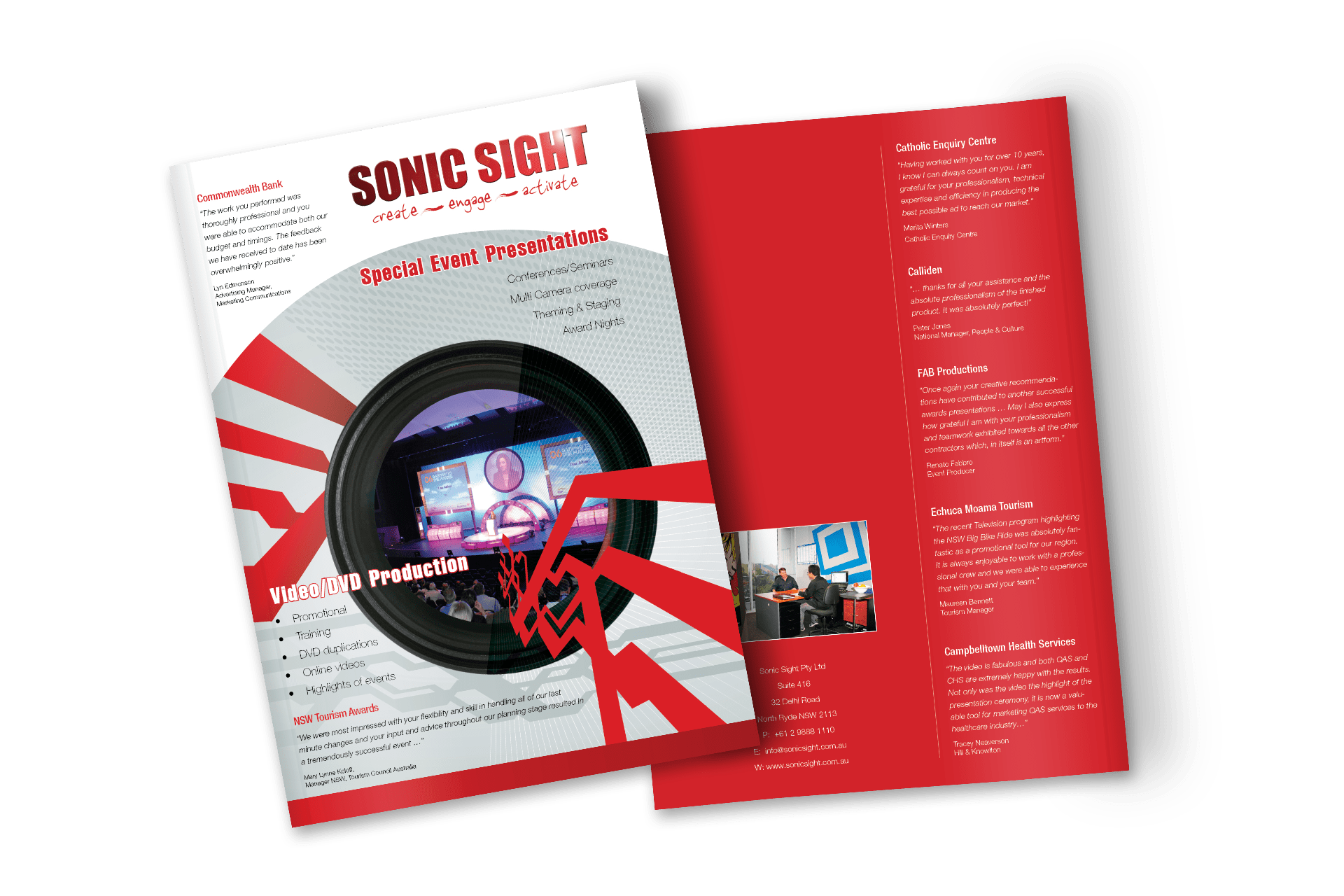 Sonic Sight Magazine Designby Martin Tutko