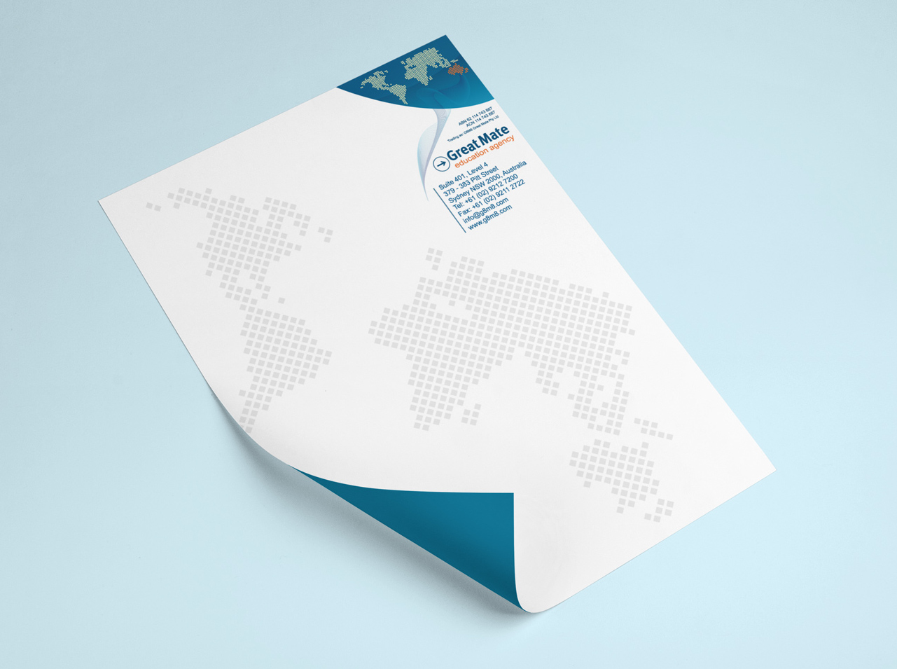 g8m8 Letterhead